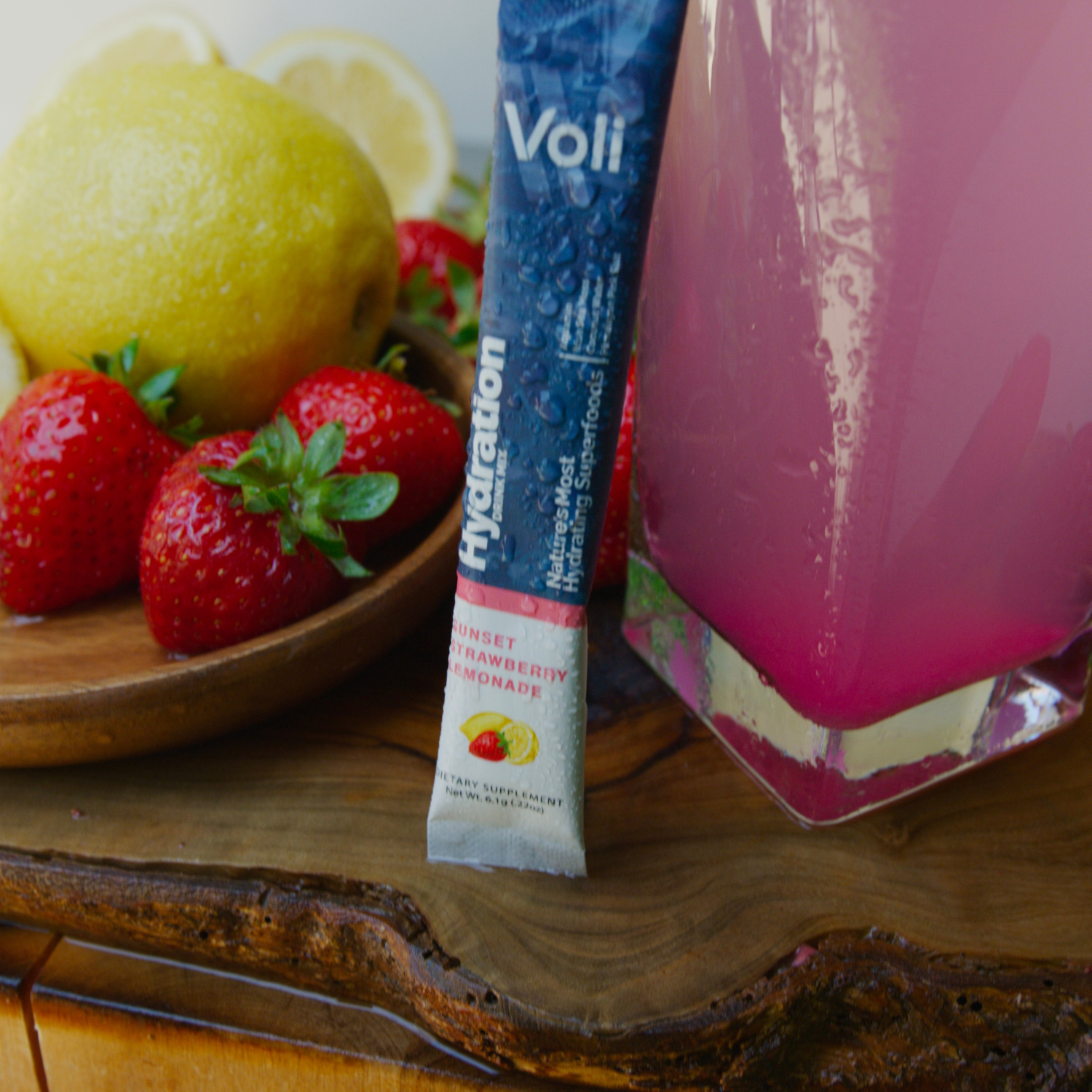 Voli Hydration - Sunset Strawberry Lemonade