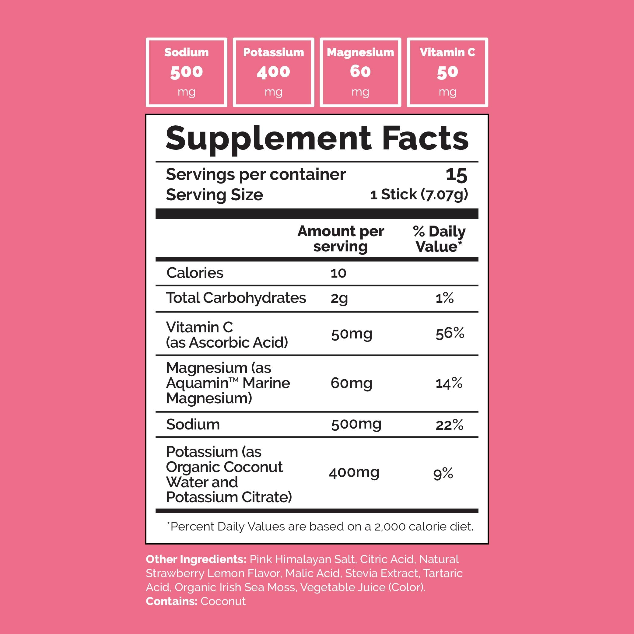 Voli Hydration - Sunset Strawberry Lemonade
