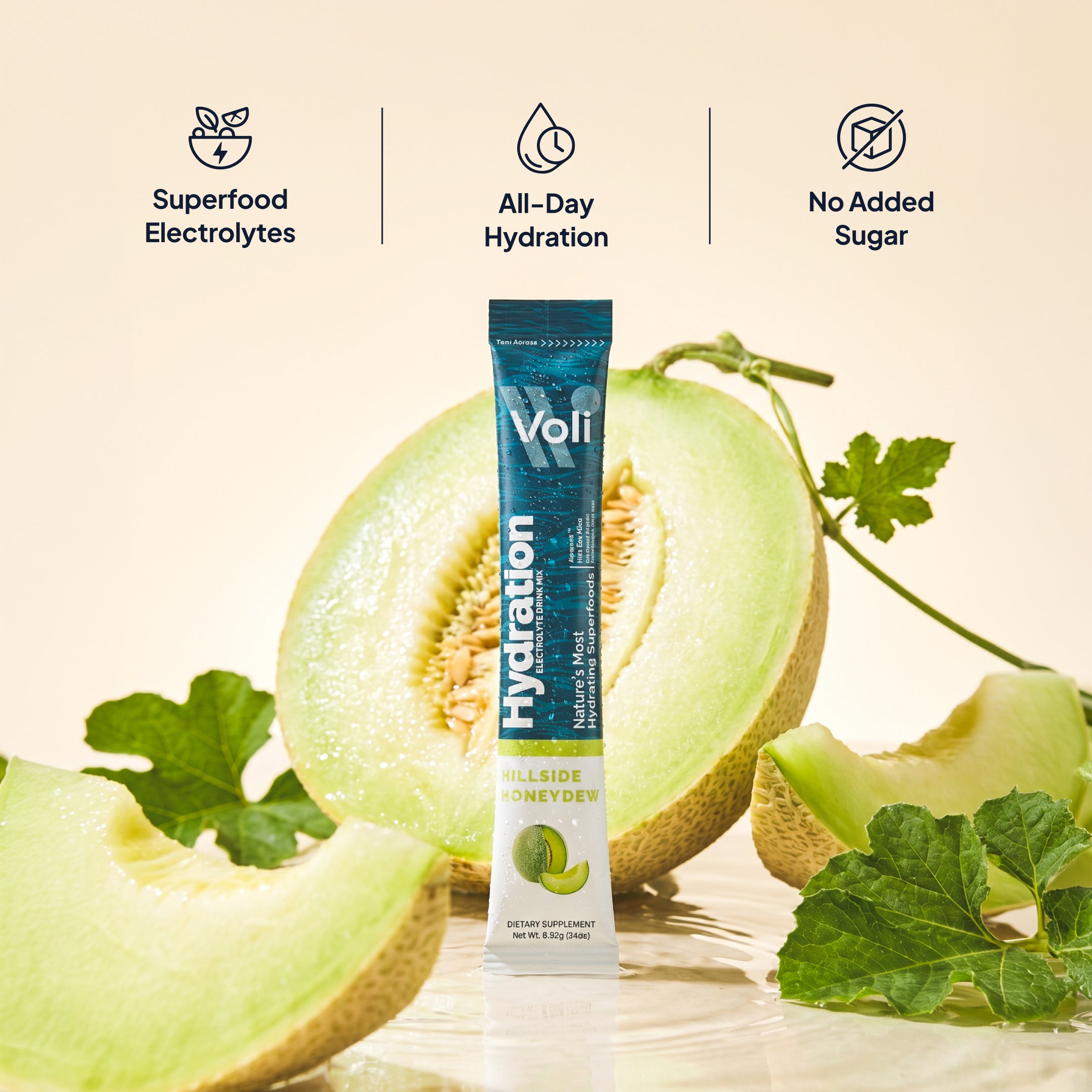 Voli Hydration- Hillside Honeydew 30ct Carton