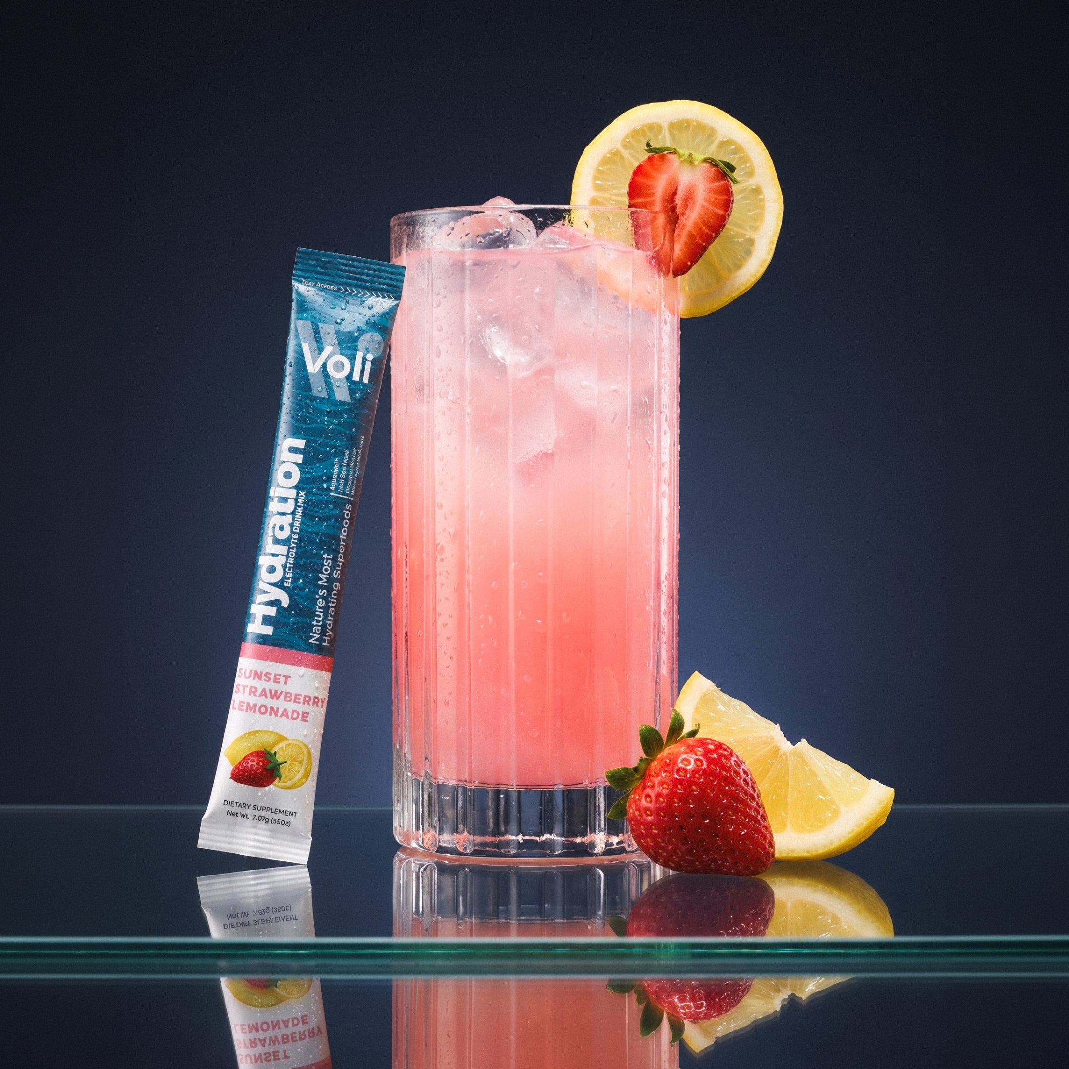 Voli Hydration- Sunset Strawberry Lemonade 30ct Carton
