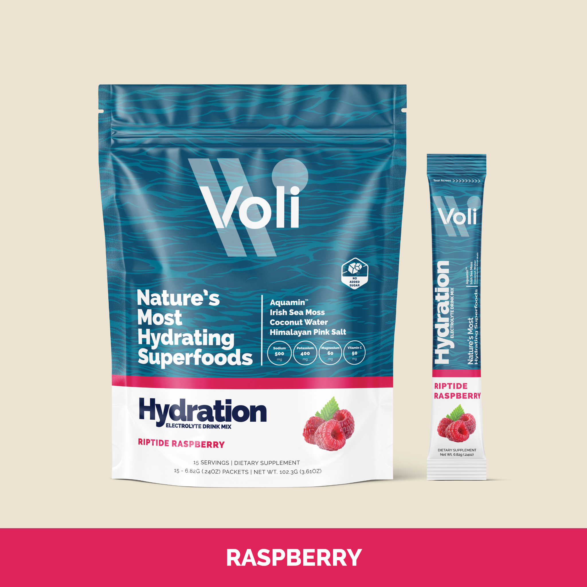 Voli Hydration - Riptide Raspberry
