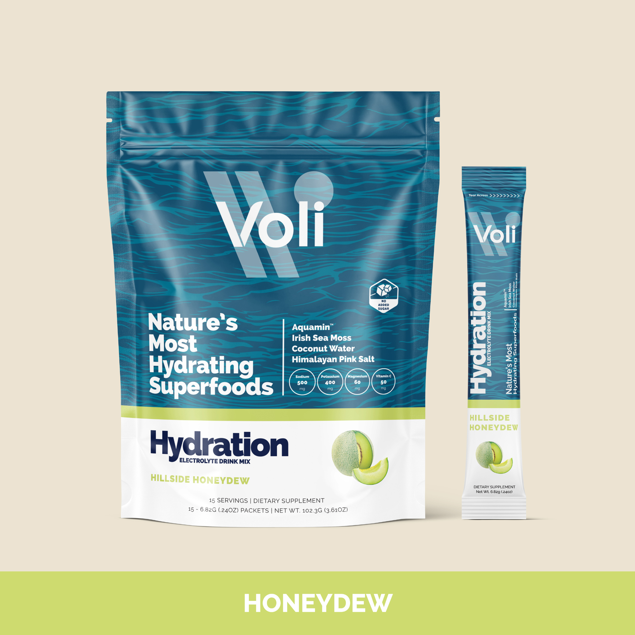 Voli Hydration - Hillside Honeydew