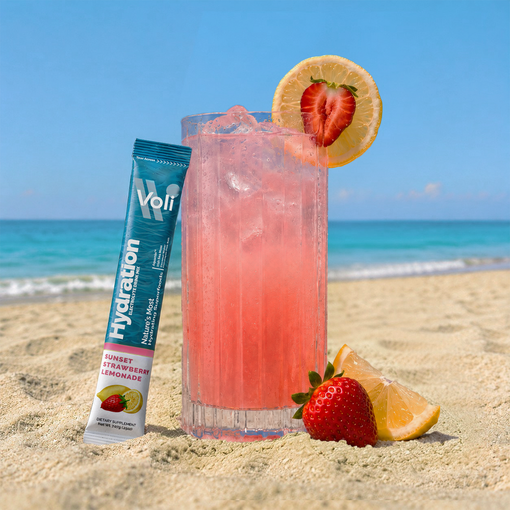 Voli Hydration- Sunset Strawberry Lemonade 30ct Carton