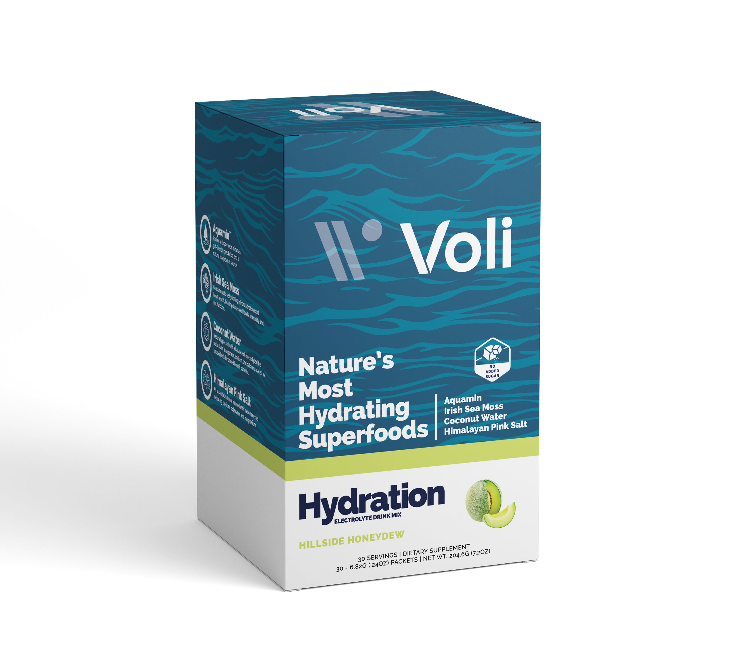 Voli Hydration- Hillside Honeydew 30ct Carton