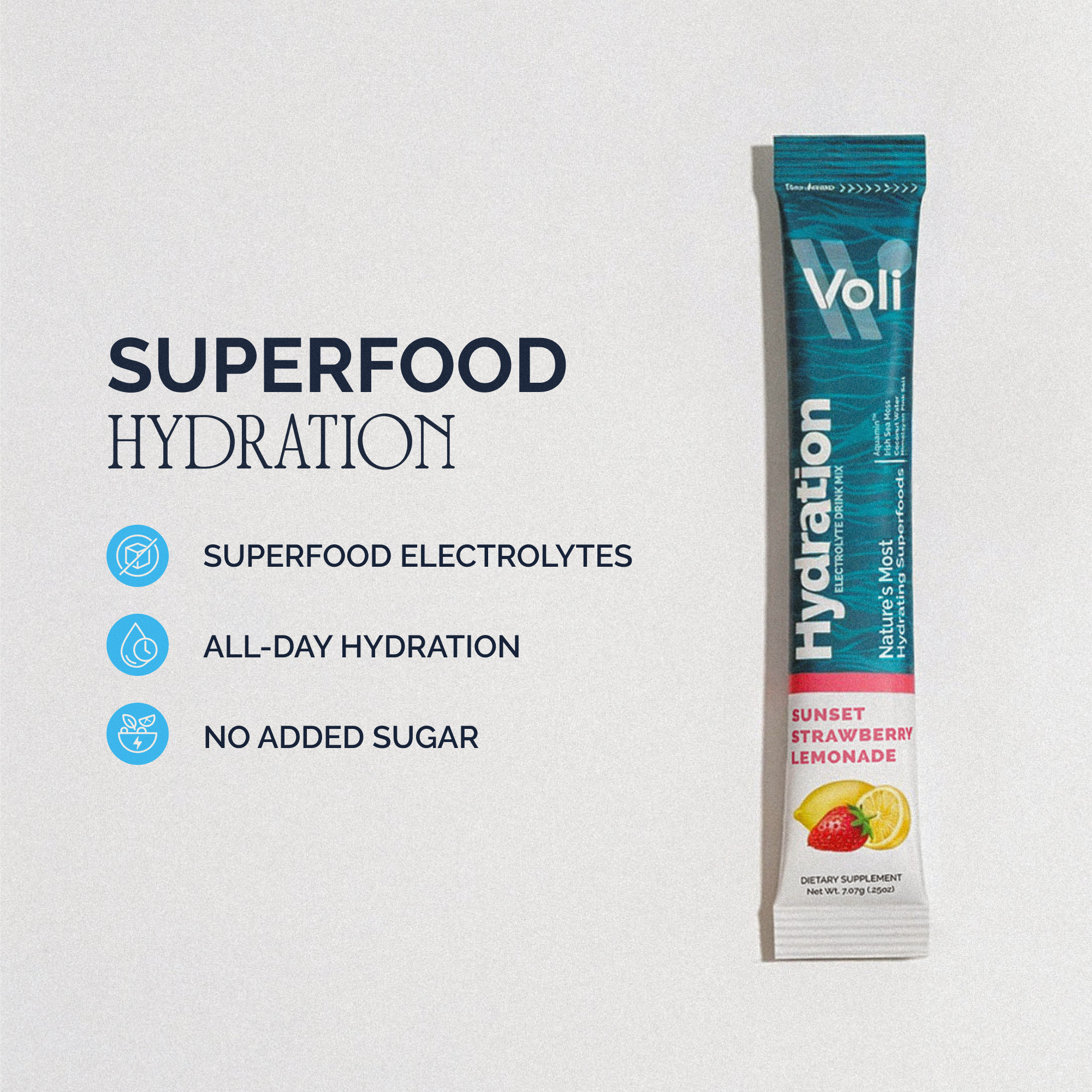 Voli Hydration - Sunset Strawberry Lemonade