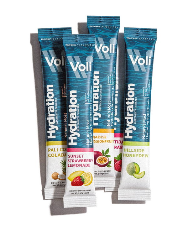 Vollo Liquid Voli | Low Sugar Drink Mixes for Hydration, Energy & Recovery