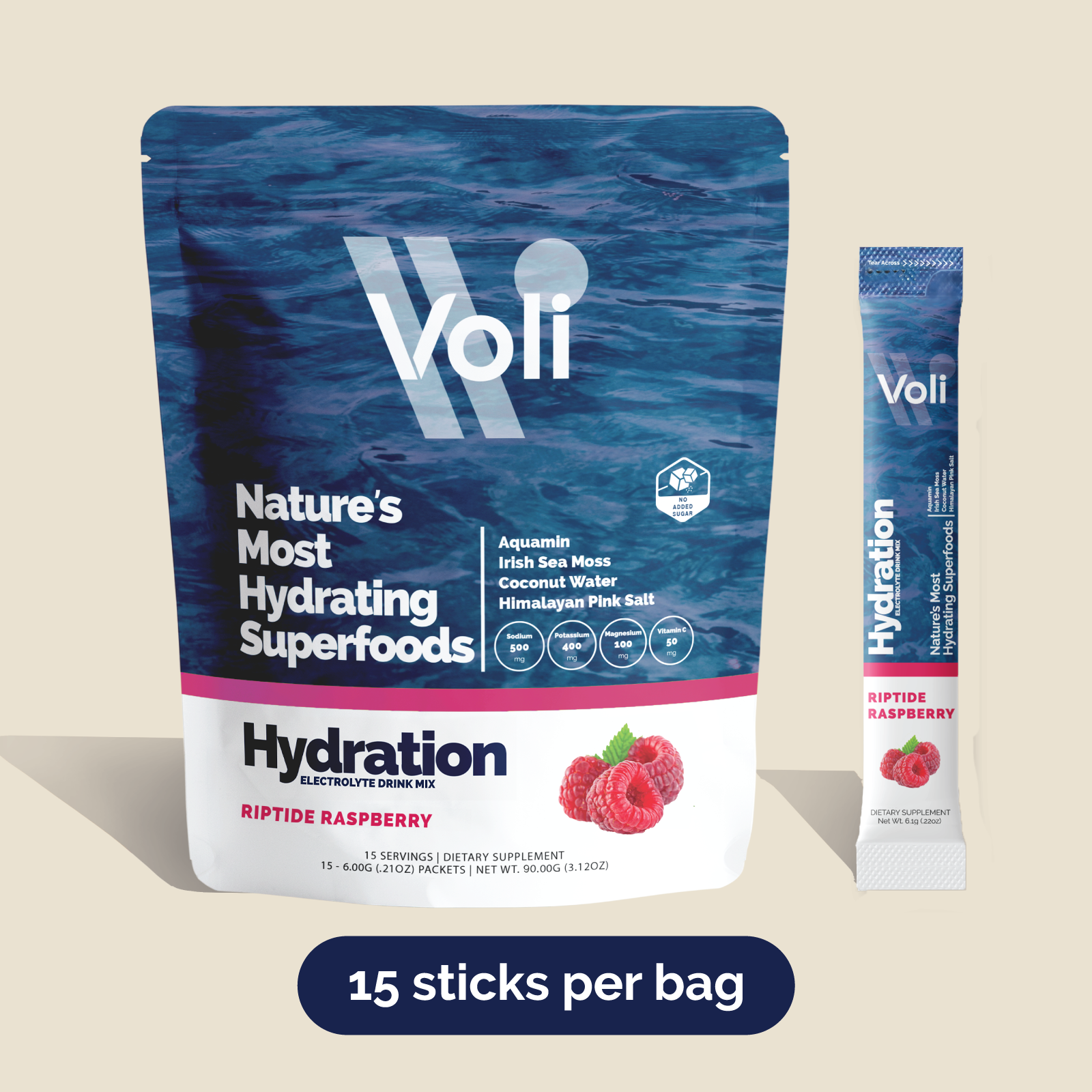 Voli Hydration - Riptide Raspberry