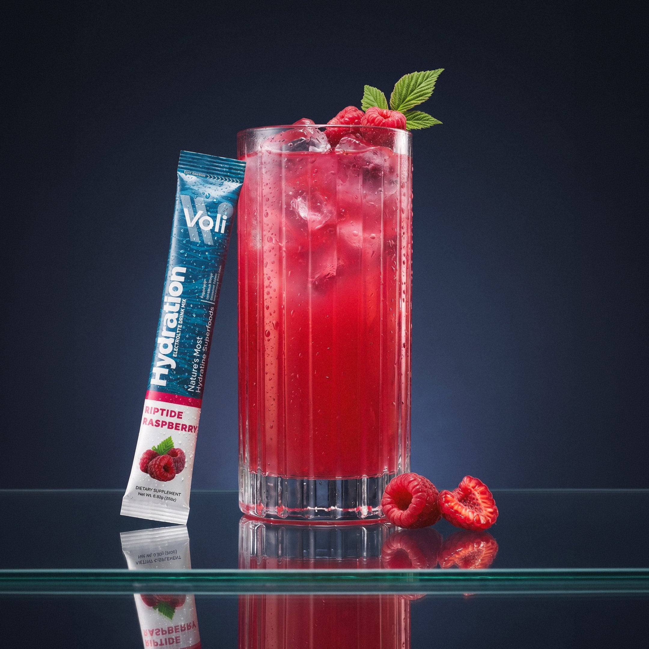 Voli Hydration- Riptide Raspberry 30ct Carton