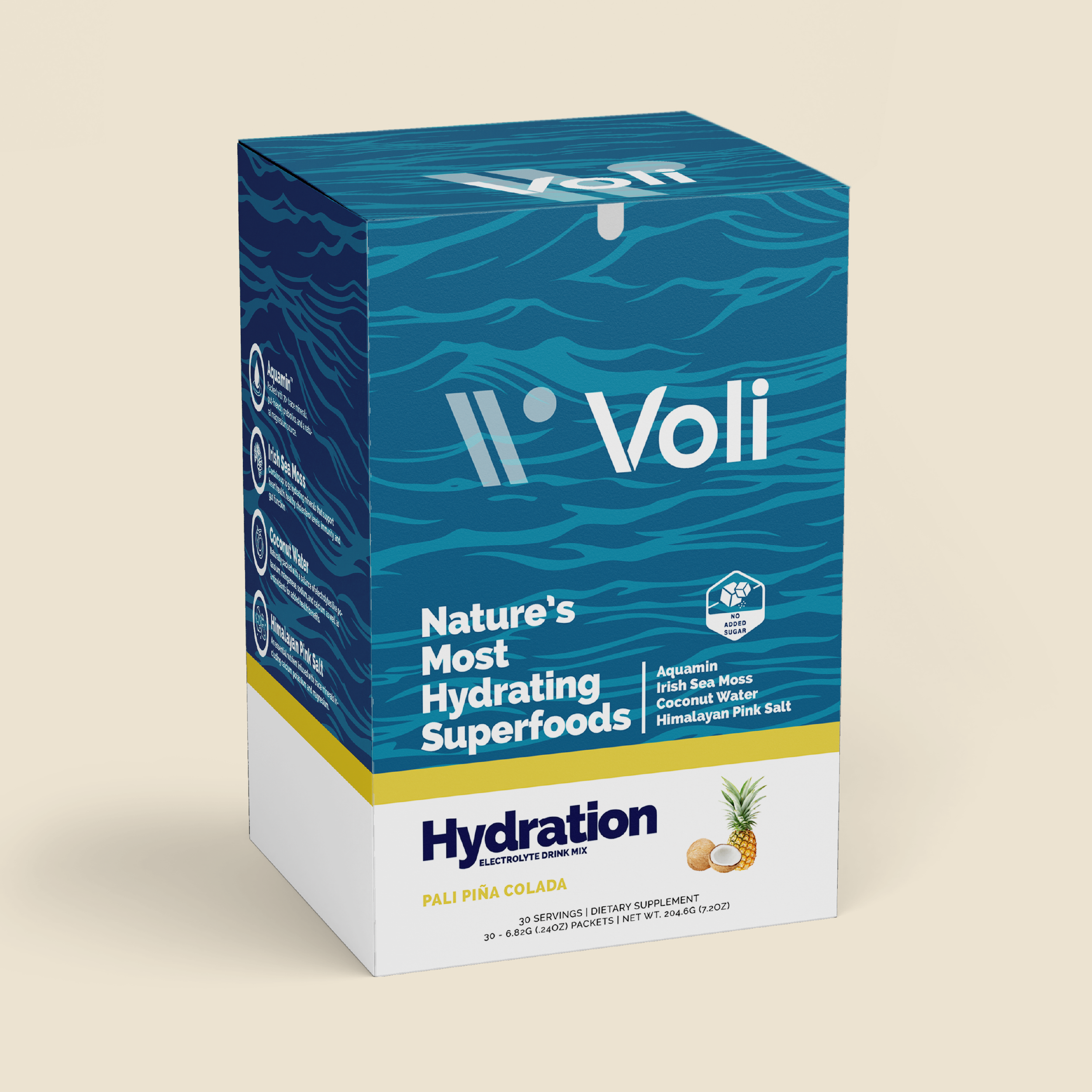 Voli Hydration- Pali Piña Colada 30ct Carton
