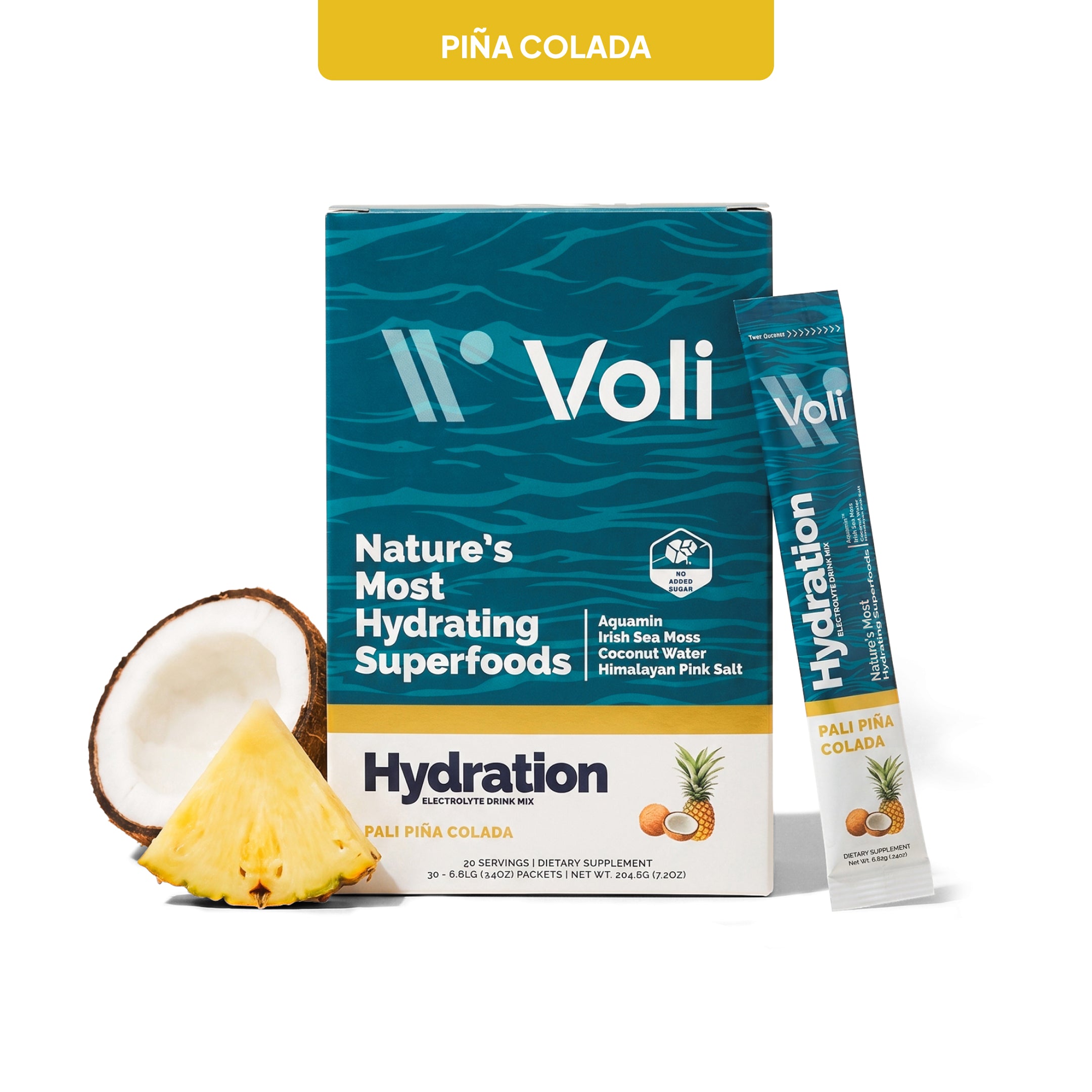 Voli Hydration- Pali Piña Colada 30ct Carton