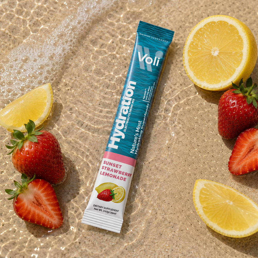 Voli Hydration- Sunset Strawberry Lemonade 30ct Carton