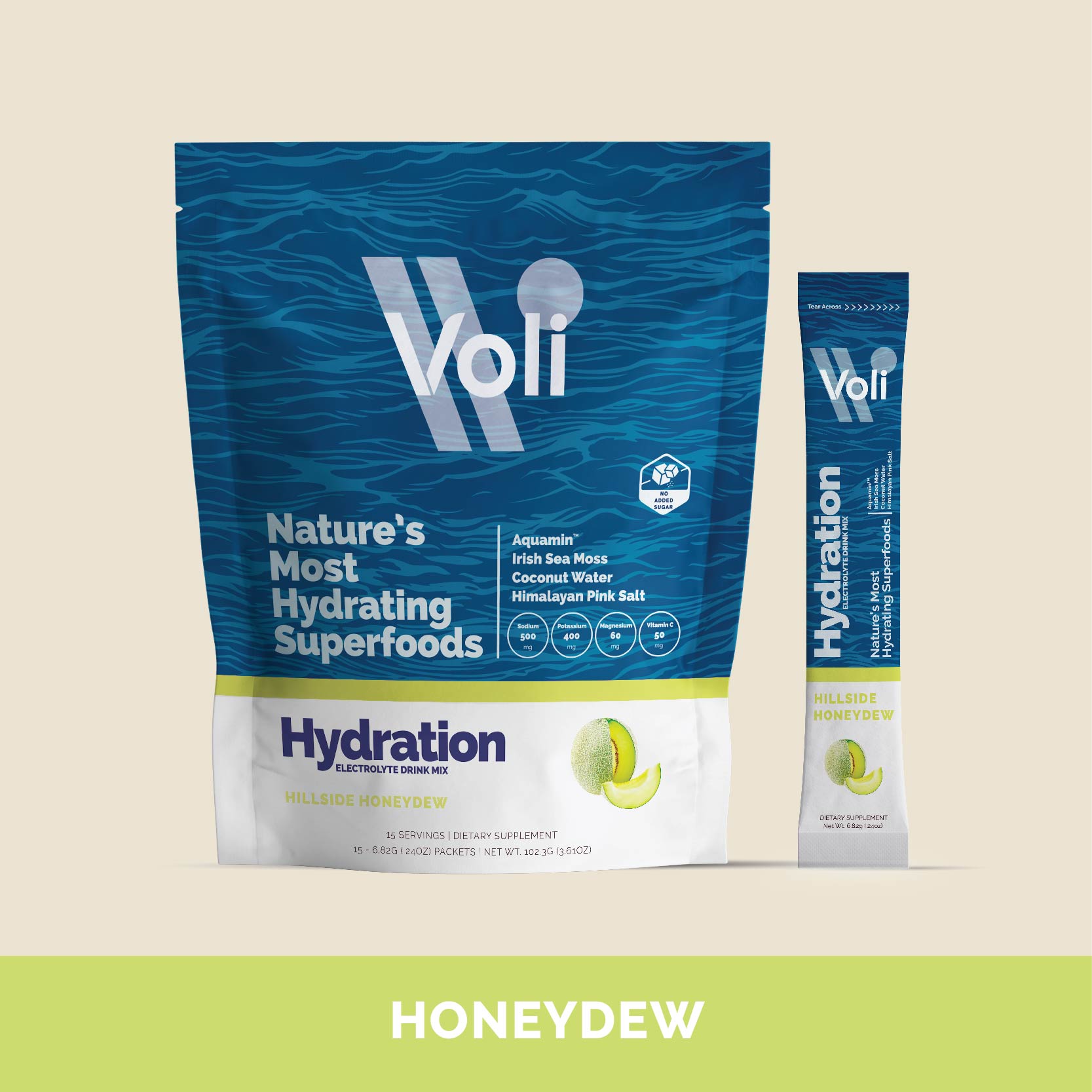 Voli Hydration - Hillside Honeydew